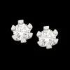 Scrouples Vida 14 Karat Hvidguld Øreringe med Brillanter 0,20 Carat H-W/P1