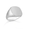 Signet Sterling Sølv Ring fra