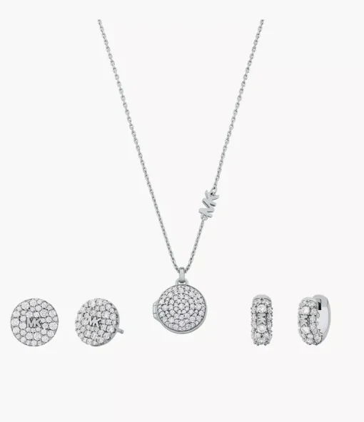 Silver Locket Sterling Sølv Smykkesæt fra Michael Kors
