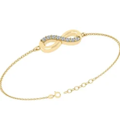 Smykkekæden Armbånd i Forgyldt Sølv DML0025FG