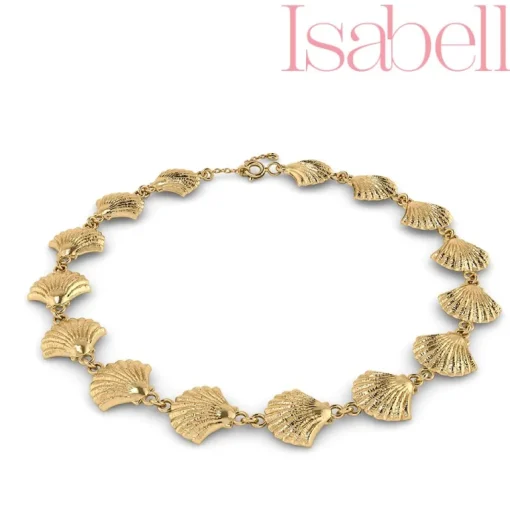 Smykkekæden Isabell Forgyldt Sølv Armbånd OBB49