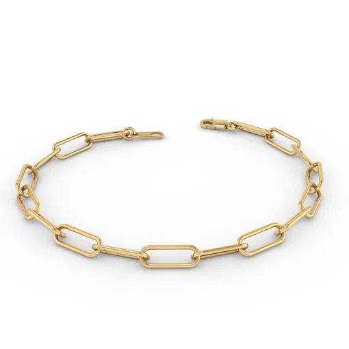 Smykkekæden Isabell Link Forgyldt Sølv Armbånd