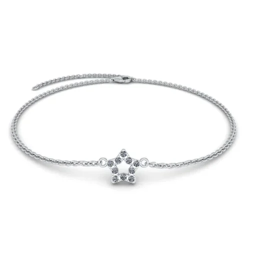 Smykkekæden Stjerne Sterling Sølv Armbånd