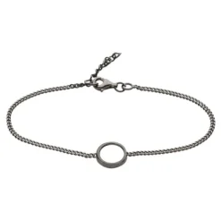 Sortrhodineret Sølv Armbånd fra Nordahl Andersen