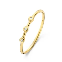 Spirit Icons Hope 14 Karat Guld Ring med Brillanter 0,015 Carat W/VS