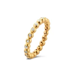 Spirit Icons Orbit Ring i Forgyldt Sølv S51022