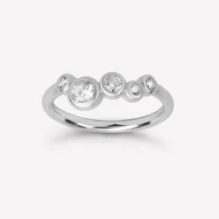 Stardust Sterling Sølv Ring fra byBiehl 5-4607A-RH