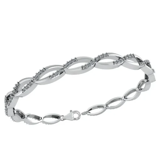 Sterling Sølv Armbånd fra Smykkekæden DML0171S