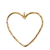 Stine A Funky Heart Pendant Forgyldt Sølv Vedhæng