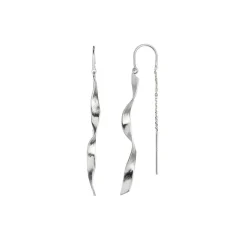 Stine A Long Twisted Sterling Sølv Ørering 1188-00-S