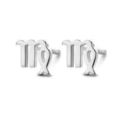 Stjernetegn Jomfruen Sterling Sølv Ørestikker fra Spirit Icons