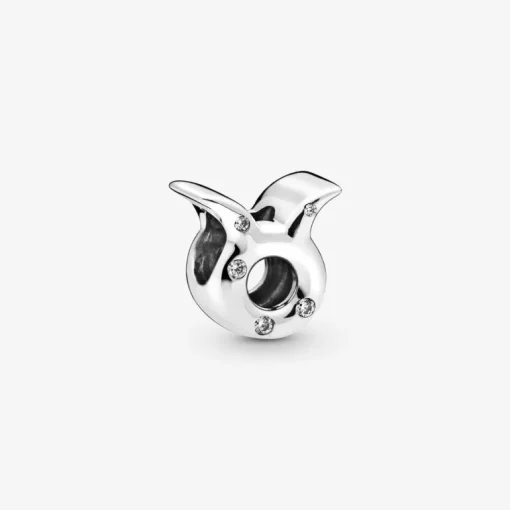 Stjernetegn Tyren Sterling Sølv Charm fra Pandora