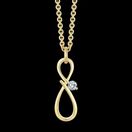 Støvring Design Infinity 8 Karat Guld Vedhæng 66237063