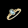 Støvring Design Ring i 8 Karat Guld med Topas 62205053