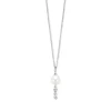 Swan Pendant Sterling Sølv Halskæde fra Spirit Icons med Perle