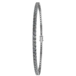 Tennis 14 Karat Hvidguld Armbånd fra Henrik Ørsnes Design med Brillanter 2,03 Carat TW/SI