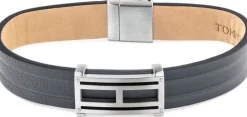 Tommy Hilfiger Læder Herrearmbånd 2790269