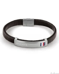 Tommy Hilfiger Læder Herrearmbånd 2790348
