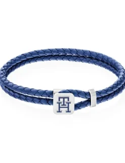 Tommy Hilfiger Monogram Herrearmbånd i Læder 2790530