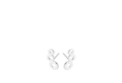 Triple Circle Earsticks Sterling Sølv Øreringe fra Pernille Corydon
