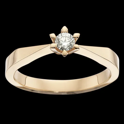 Victoria Ring 0,15 ct. i 14 Karat Guld fra Scrouples