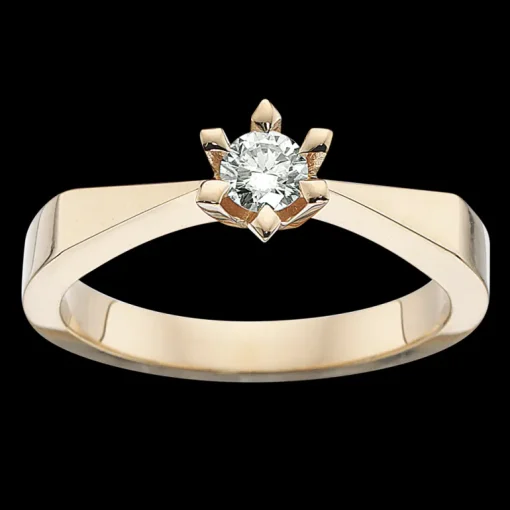 Victoria Ring 0,20 ct. i 14 Karat Guld fra Scrouples