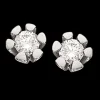Vida Øreringe 0,06 ct. i 8 Karat Hvidguld fra Scrouples
