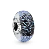 Wavy Sterling Sølv Charm fra Pandora med Glas 798938C00