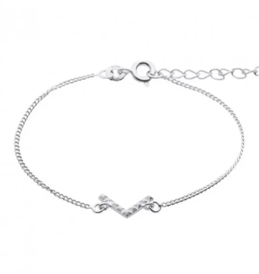 Willow Rhodineret Sølv Armbånd fra Nordahl Andersen